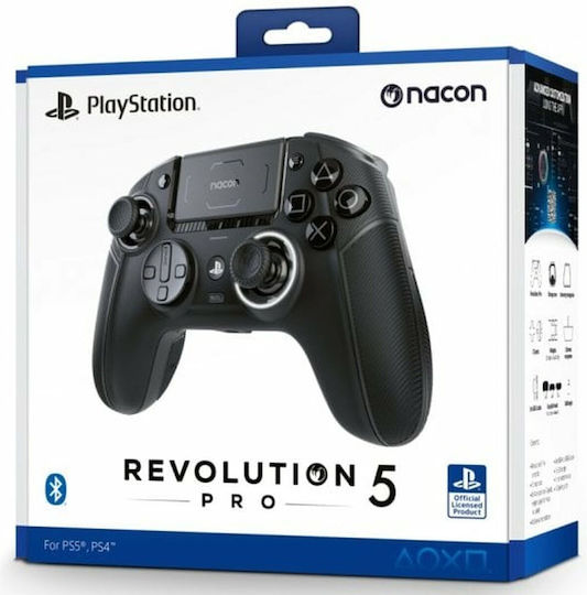 Nacon Revolution 5 Pro Wireless & Wired Gamepad for PC / PS4 / PS5 Black