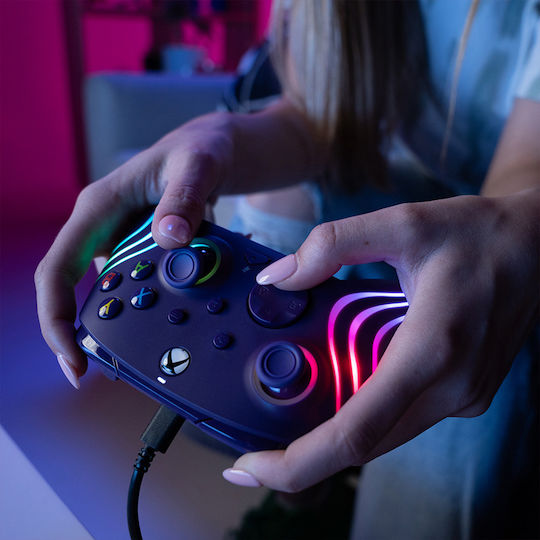 PDP Afterglow Wired Gamepad for PC / Xbox One / Xbox Series Purple