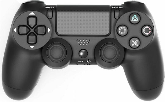 God Of War Ασύρματο & Ενσύρματο Gamepad για Android / PC / PS3 / PS4 / iOS Γκρι