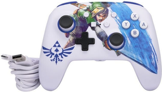 PowerA Enhanced Wired Gamepad for Switch Zelda Master Sword Attack
