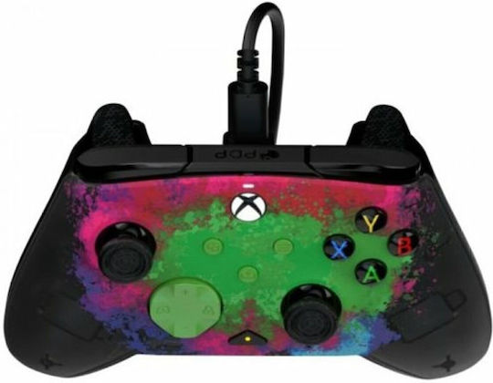 PDP Rematch Wired Gamepad for Xbox Series Space Dust Glow In The Dark