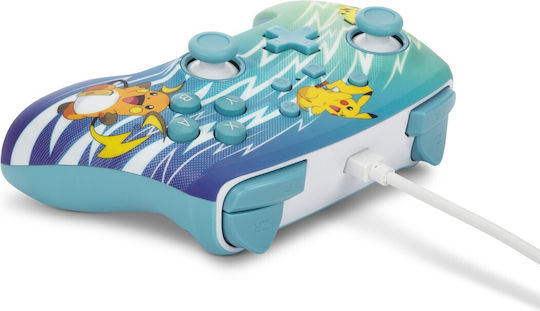 PowerA Enhanced Wired Gamepad για Switch Pikachu Evolution