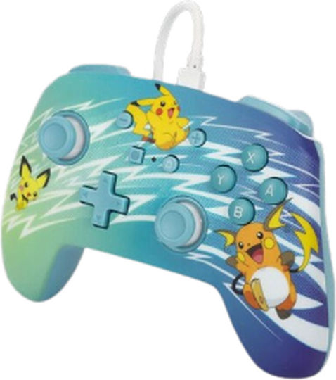 PowerA Enhanced Wired Gamepad for Switch Pikachu Evolution