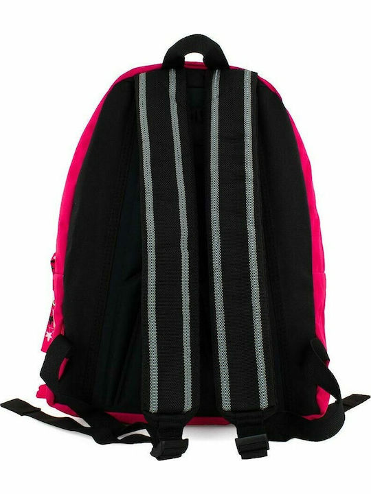 Polo Original Scarf Ghiozdan de Spate Școala Gimnazială - Liceu cu Husă pentru Sticlă de Apă Roz Închis 20 Litri 30 x 21 x 42 cm