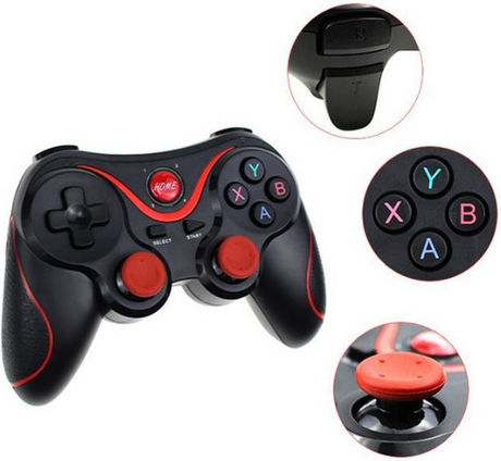 X3 Wireless Gamepad pentru PC Negru