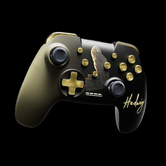Freaks and Geeks Trade Invaders Wireless Gamepad pentru Switch Harry Potter Hedwig Black