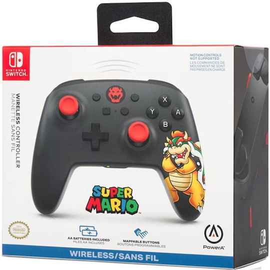 PowerA Enhanced Wireless Gamepad for Switch King Bowser