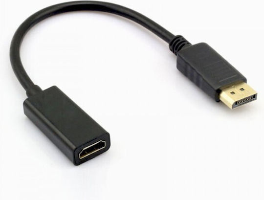 Standard Μετατροπέας DisplayPort male σε HDMI female 1τμχ 18219