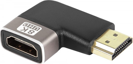 Powertech Μετατροπέας HDMI male σε HDMI female 1τμχ CAB-H160
