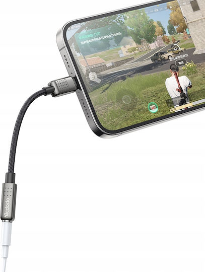 Mcdodo Конвертор Lightning мъжки към 3.5mm женски Черен 1бр CA-5010