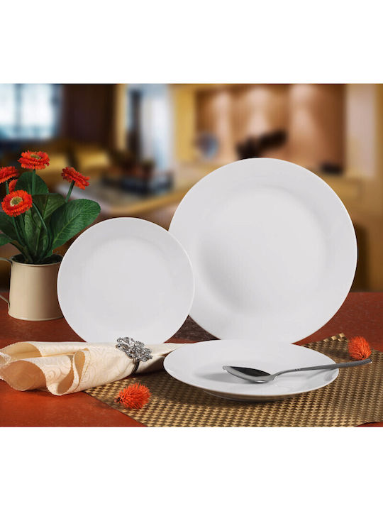 Viosarp Plate Shallow made of Porcelain White with Diameter 27cm