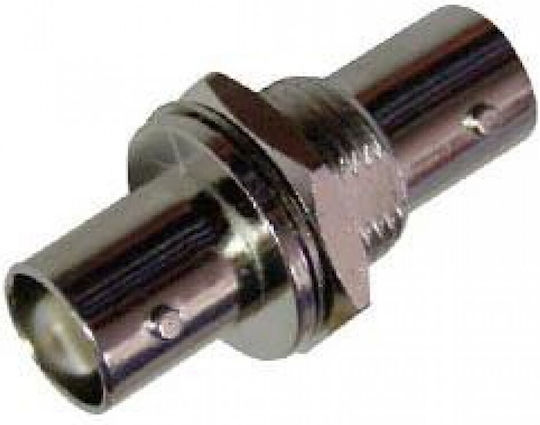 Ultimax V7062Y-DC Μετατροπέας BNC female σε BNC female Ασημί