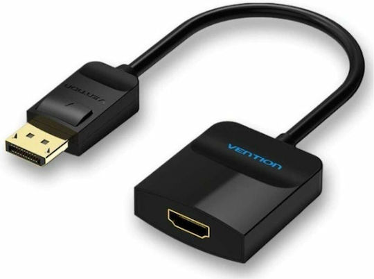 Vention Μετατροπέας DisplayPort male σε HDMI female 1τμχ HBGBB