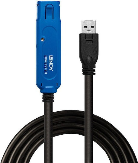 Lindy Μετατροπέας USB-A male σε USB-A female 1τμχ 43157