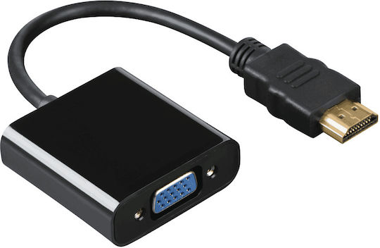 NG Μετατροπέας HDMI male σε VGA female Box (NG-HDMI-VGA-box)