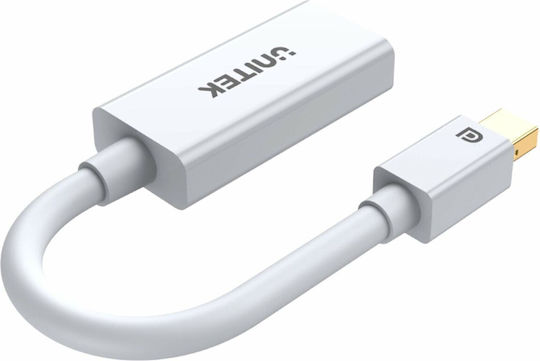 Unitek Converter mini DisplayPort male to HDMI female White 1pcs Y-6331
