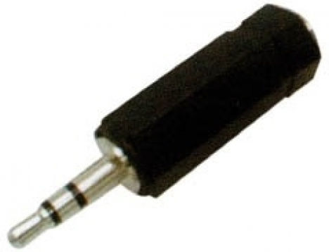 Μετατροπέας 2.5mm male σε 3.5mm female 1τμχ JT3160B