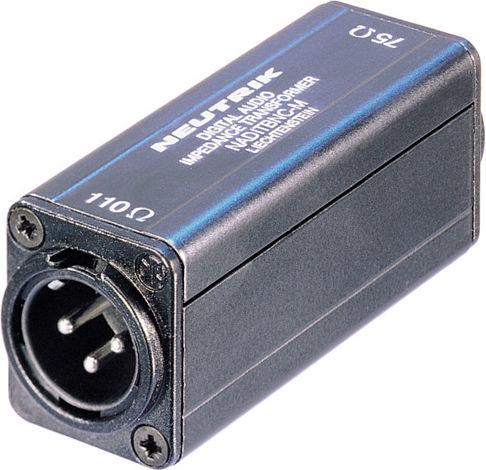 Neutrik Convertor XLR Masculin În BNC Feminin 1 Bucată NADITBNC-M