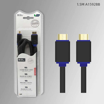 SGL A1592BB Cable mini HDMI male - mini HDMI male 1.5m Black