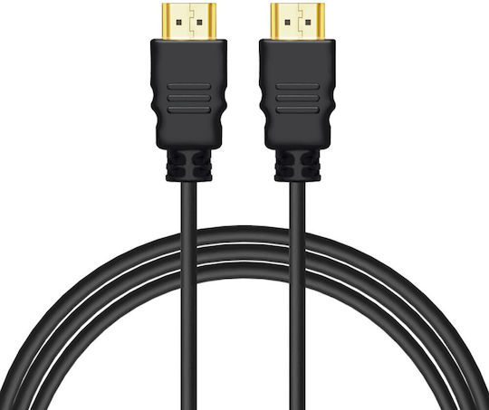 Savio HDMI 1.4 High Speed 1080p 120Hz Cable HDMI male - HDMI male 15m Μαύρο