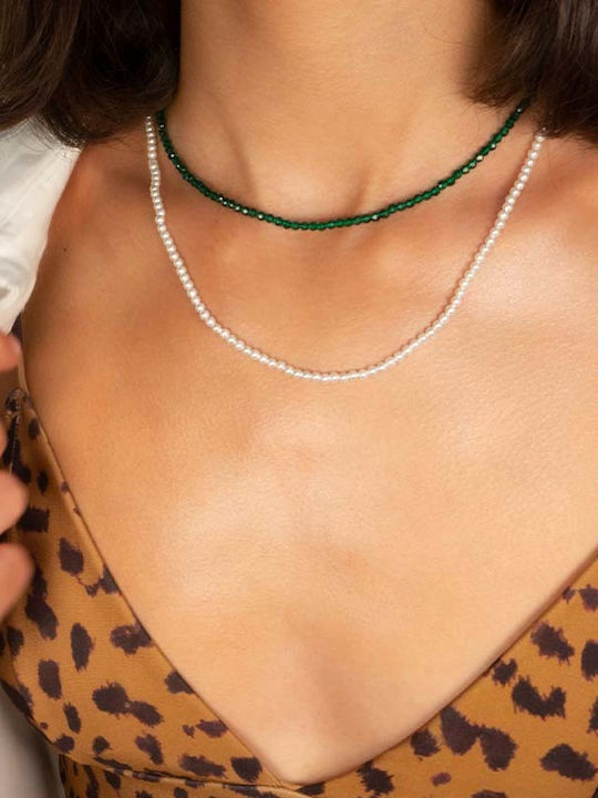 Theodora's Jewellery Necklace Made Of Steel Theodora's Jewellery Necklace Made Of Steel