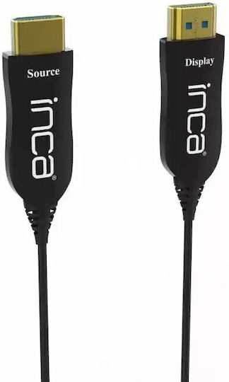 Inca HDMI 2.0 Premium High Speed 4K 60Hz HDR Cable HDMI Male - HDMI Male 30m Black