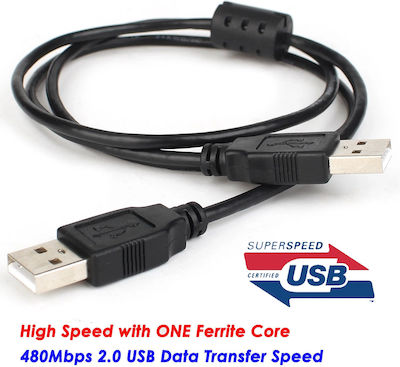 De Tech 3m USB 2.0 Cable A-Male (18077)