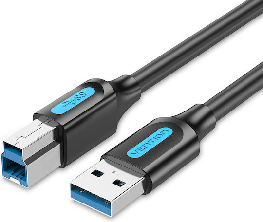 Vention 1m USB 3.0 Cable A-Male to B-Male (COOBF)