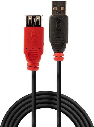 Lindy USB 2.0 Cable USB-A male - USB-A female 5m (42817)