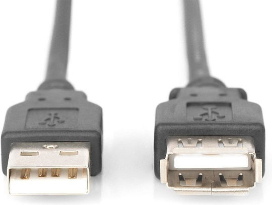 Digitus 3m USB 2.0 Cable A-Male to A-Female (AK-300200-030-S)