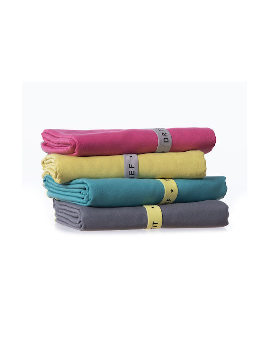 Πετσέτα Γυμναστηρίου Microfiber Nef-nef Vivid Grey 75x150