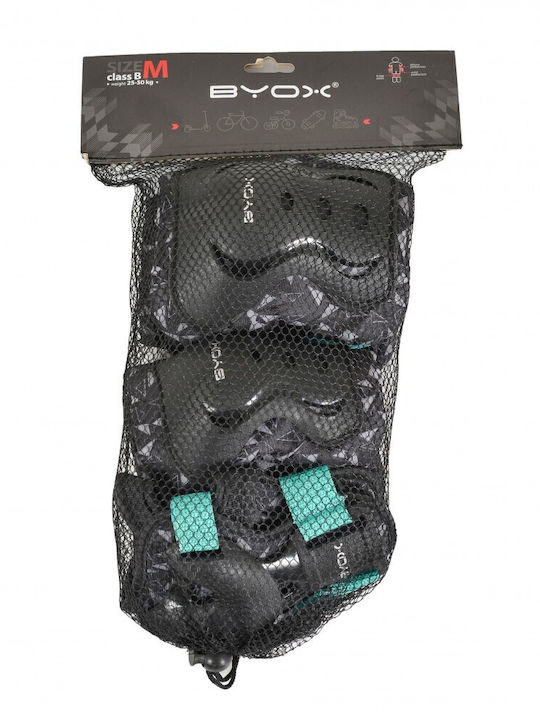 Byox Dazzle Παιδικό Σετ Προστατευτικών για Rollers Dazzle Turquoise S 0-25kg