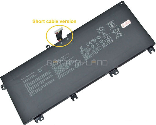 Kompatible Batterie für Asus ROG mit 4240mAh
