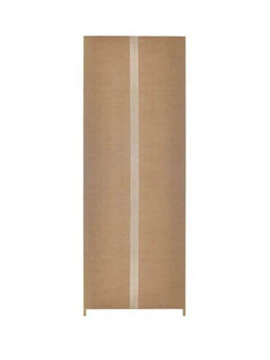 Kids Wooden Bookcase White 64x26x182cm