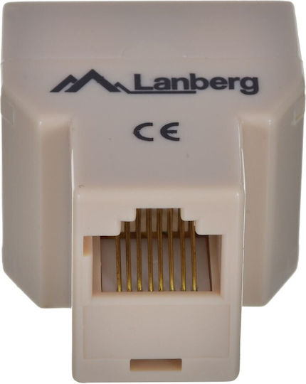 Lanberg AD-RJ45-2RJ45-OU Splitter 1τμχ AD-RJ45-2RJ45-OU