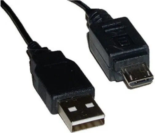 Equip Regular USB 2.0 to micro USB Cable Μαύρο 1m (128594)
