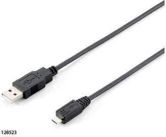 Equip 1m Regular USB 2.0 to micro USB Cable (128594)