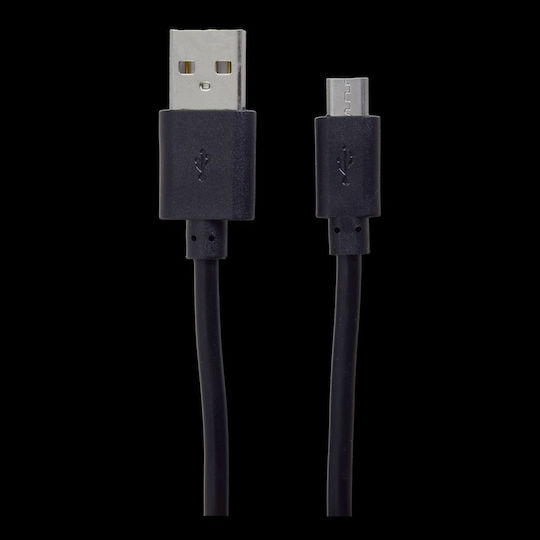 2GO USB 2.0 to micro USB Cable Black 1m (4010425952019)