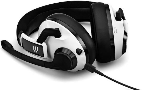 Epos H3 Hybrid Ασύρματο Over Ear Gaming Headset με σύνδεση 3.5mm / Bluetooth / USB Λευκό