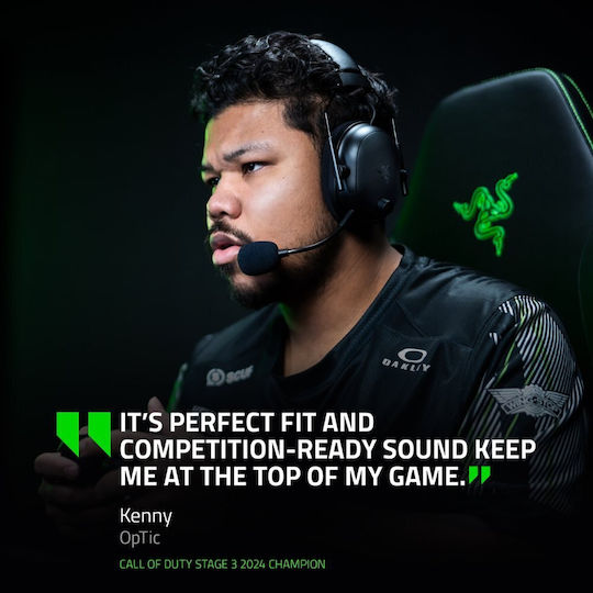 BlackShark V2 Pro For PlayStation Ασύρματο Over Ear Gaming Headset με σύνδεση USB Λευκό για PS5