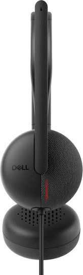 Dell On Ear Gaming Headset cu conexiune 3,5mm Negru