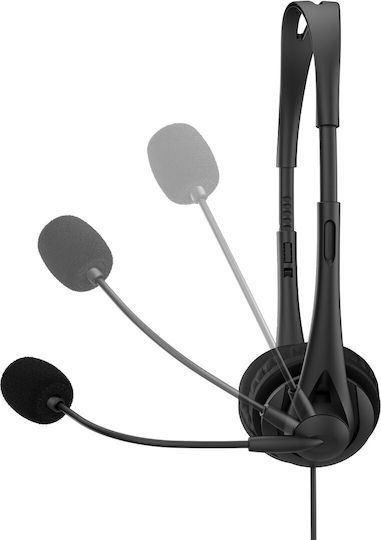 HP G2 On Ear Căști Multimedia cu microfon și conexiune Jack de 3,5 mm