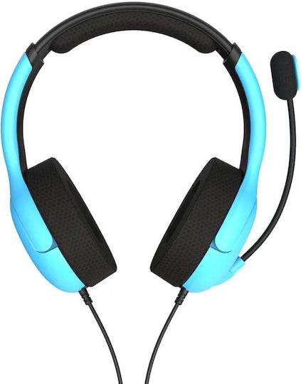 PDP Airlite Over Ear Gaming Headset cu conexiune USB Albastru
