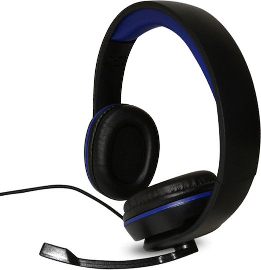 Ezra Konigsaigg K8001 Over Ear Gaming Headset με σύνδεση 2x3.5mm Μπλε