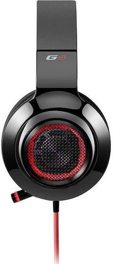 Edifier G4 Über Ohr Gaming-Headset mit Verbindung USB Rot