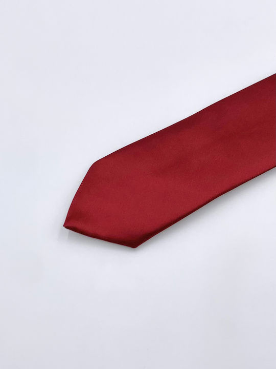 Pako Lorente Men's Tie Burgundy