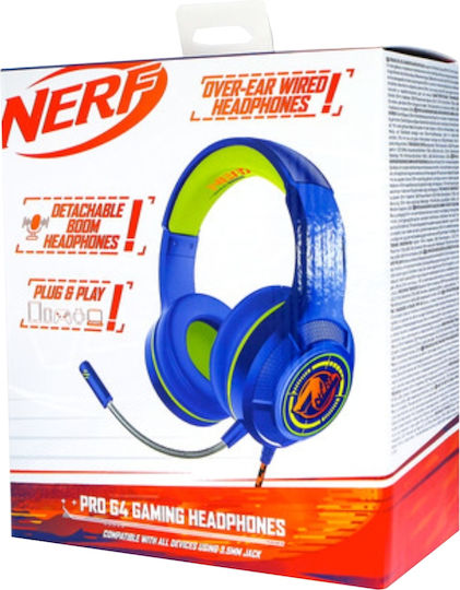 OTL Pro G4 Over Ear Gaming Headset cu conexiune 3,5mm Albastru