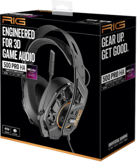 Nacon RIG 500 PRO HC Over Ear Căști Gaming Cu Conectivitate 3,5 Mm Pentru Nintendo Switch PC PS4 PS5 XBOX
