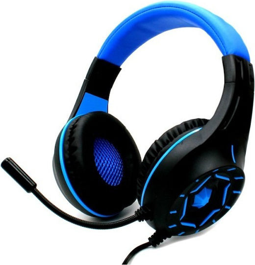 Komc G314 Over Ear Gaming Headset με σύνδεση USB Κόκκινο