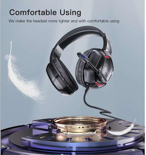 Yesido EK01 Über Ohr Gaming-Headset mit Verbindung 3,5mm Schwarz
